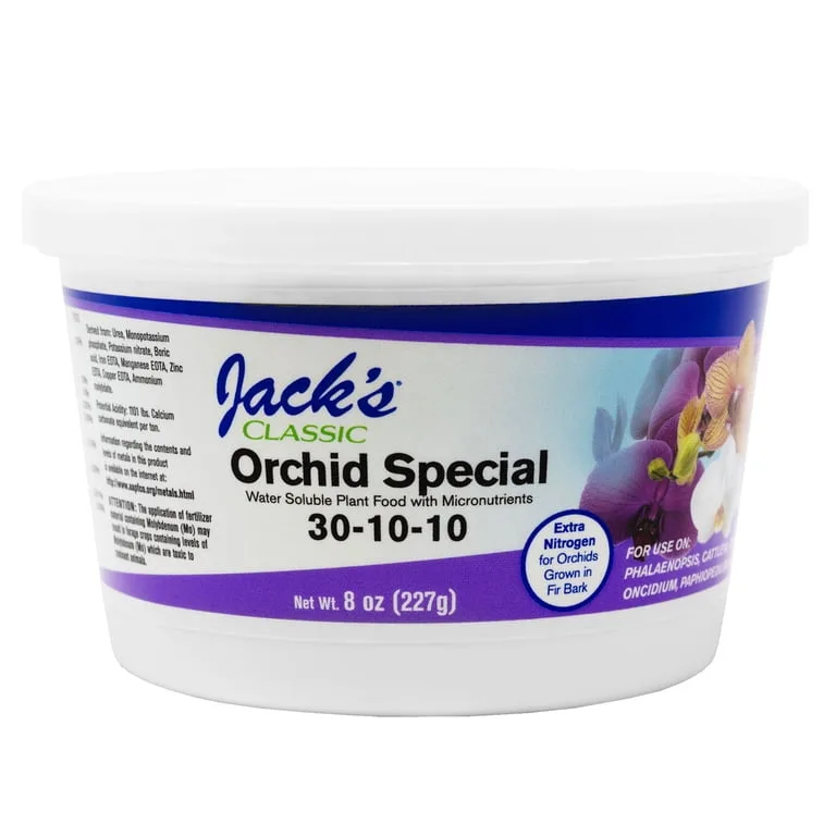 Jacks Classic 8oz Orchid Special 30-10-10 Fertilizer - Image 2