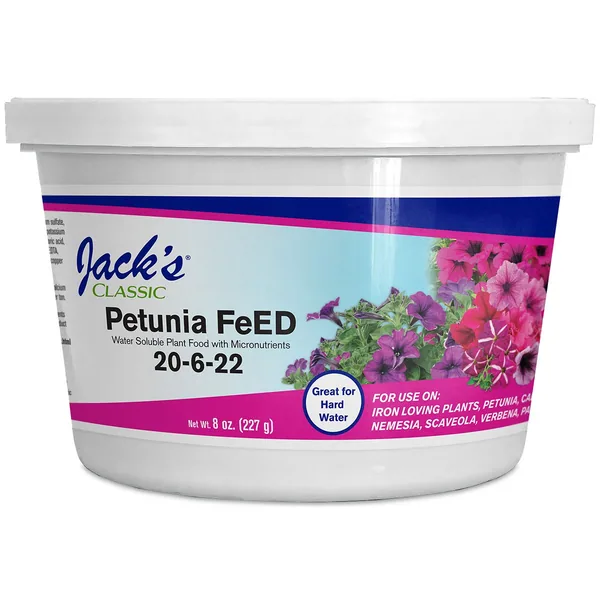 Jacks Classic 8oz Petunia FeED 20-6-22