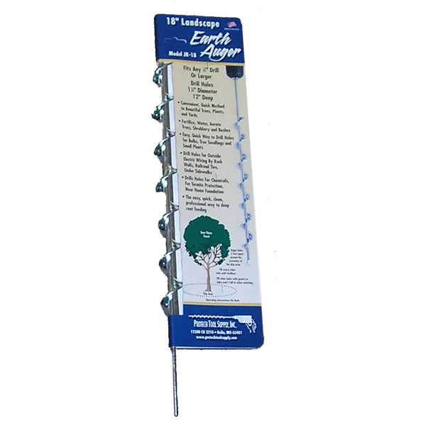 Jisco 18" Earth Auger 1-1/4" Hole Diameter