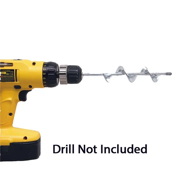Jisco 9" Bulb Planter Auger 1-9/16" Hole Diameter
