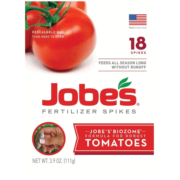 Jobes 18ct Bagged Tomato Fertilizer Spikes w/ Clipstrips