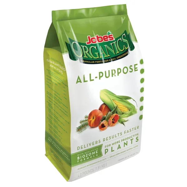Jobes 4 lbs Organic All Purpose Fertilizer - Image 2