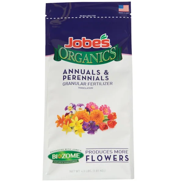 Jobes 4 lbs Organic Annual Perennial Fertilizer