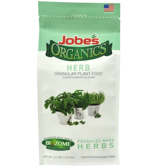 Jobes 4 lbs Organic Herb Fertilizer - Image 2