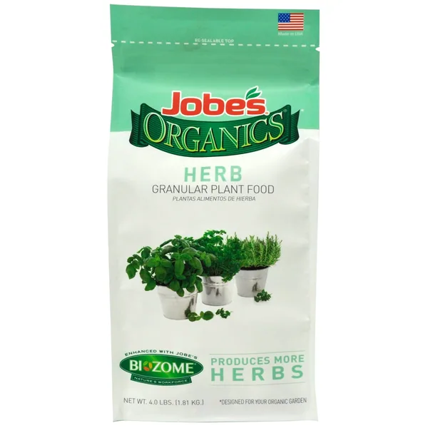 Jobes 4 lbs Organic Herb Fertilizer