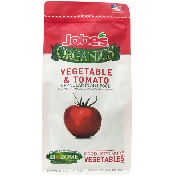 Jobes 4 lbs Organic Vegetable Fertilizer