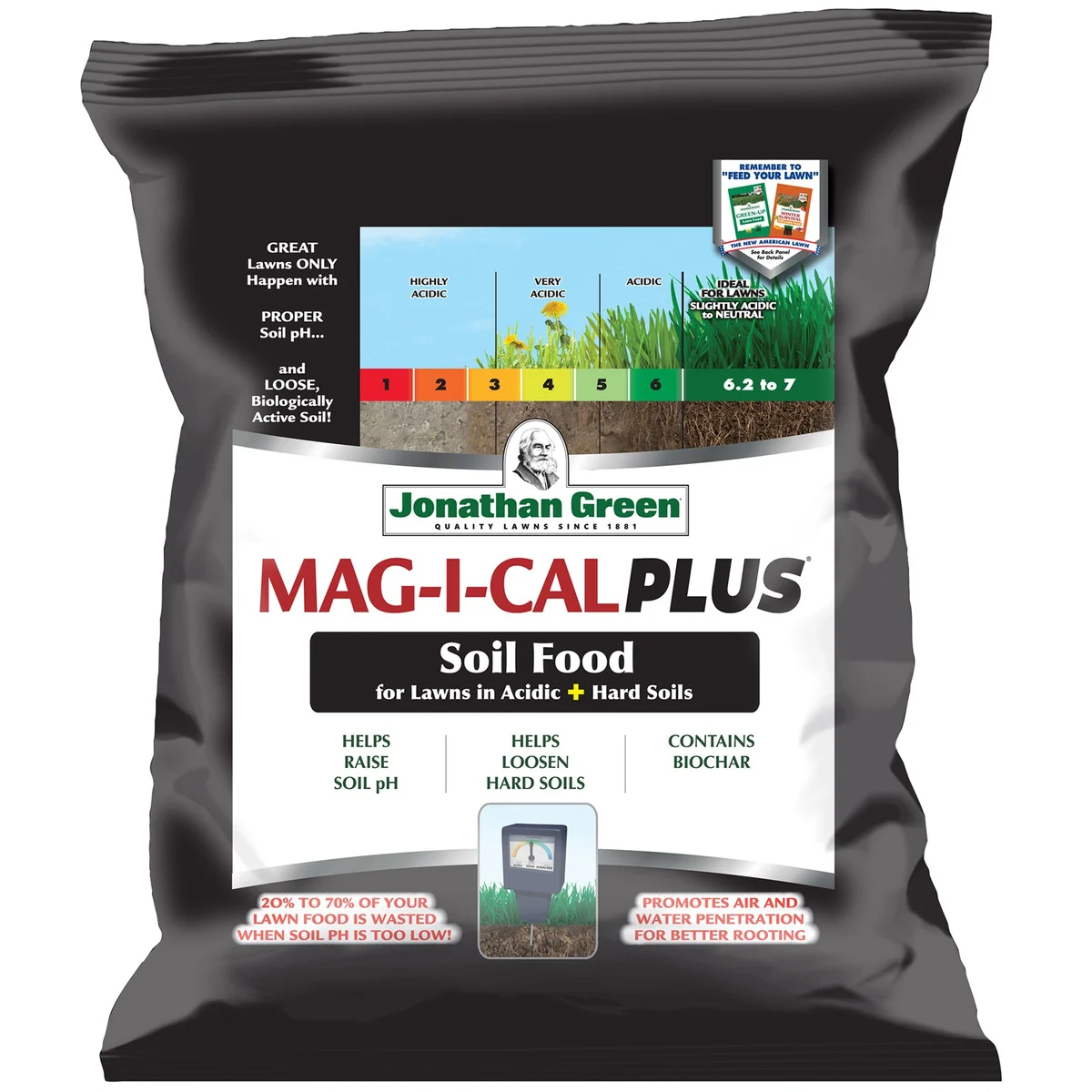 Jonathan Green MAG-I-CAL Plus for Lawns in Acidic + Hard...