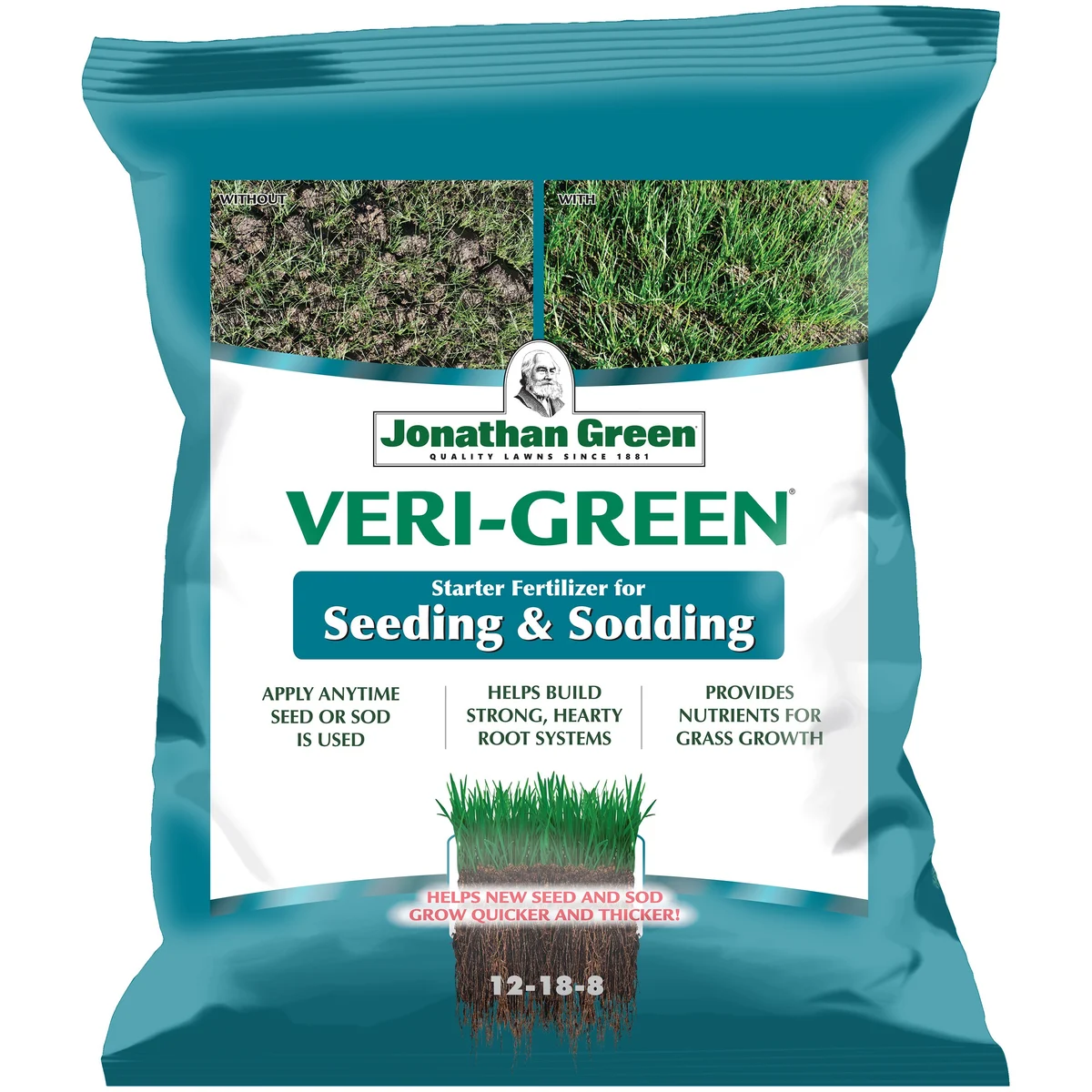 Jonathan Green Veri-Green Fertilizer for Seeding & Soddin...