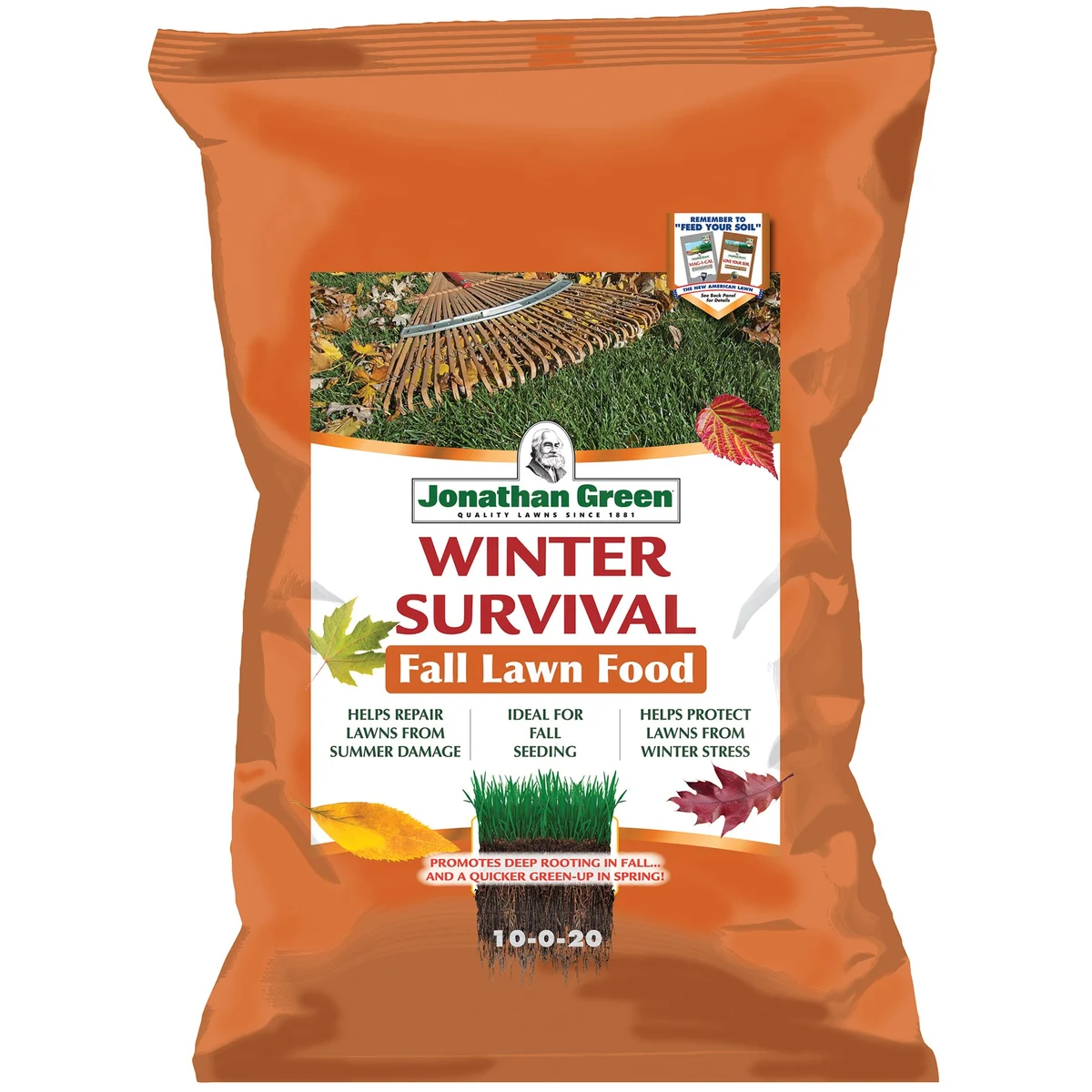 Jonathan Green Winter Survival Fall Lawn Fertilizer 10-0-...