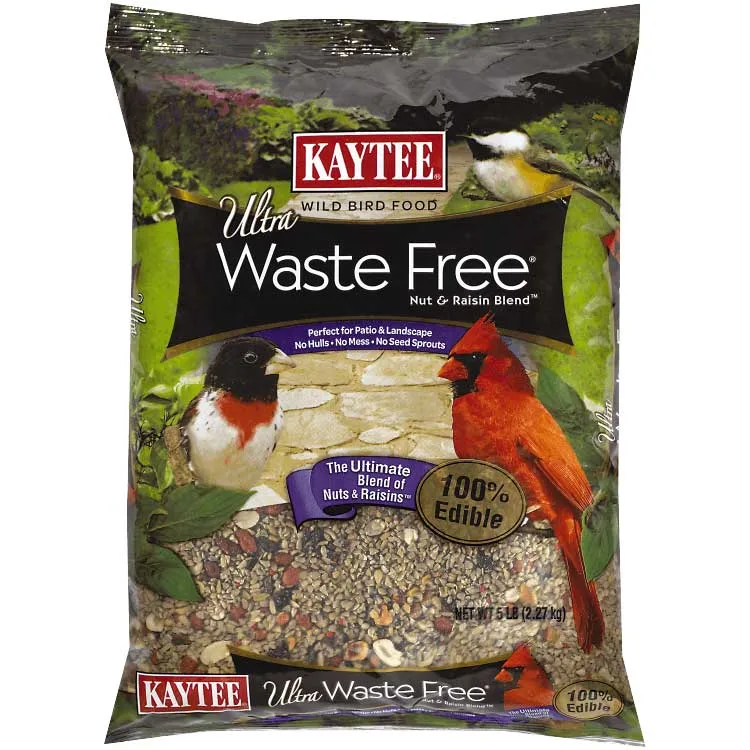 Kaytee 5 lbs Waste Free Nut & Raisin Blend - Image 2