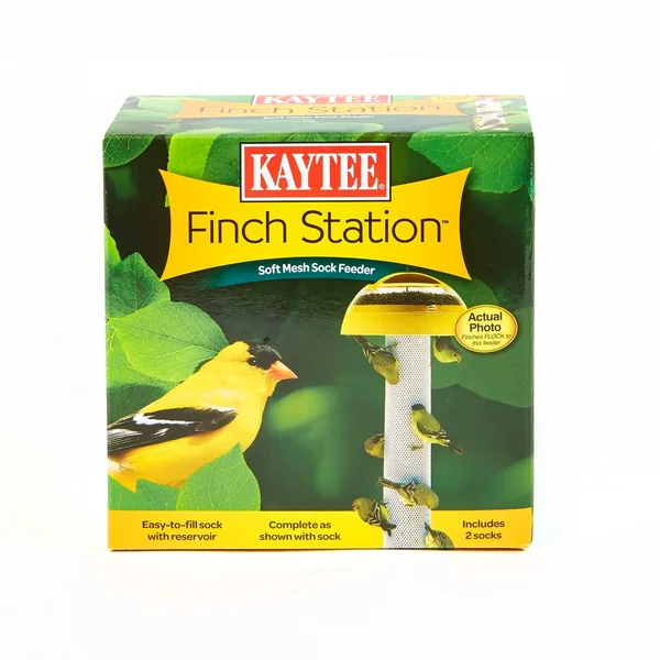 Kaytee Finch Station Soft Mesh Sock Feeder w/ 2 Socks