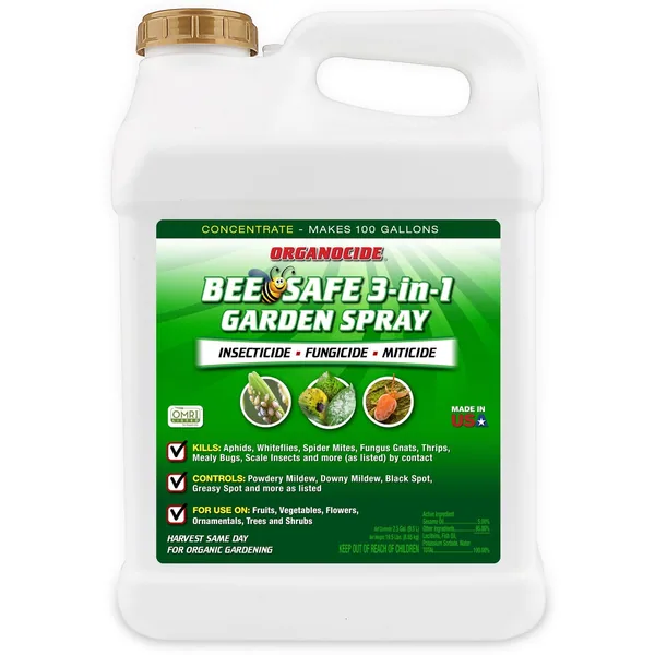 Kellogg Supply, Organic Lab 2.5 Gallon Concentrate Bee Safe 3 in 1 Garden Spray