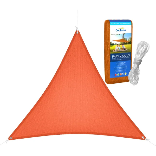 Kool Kolor 9'10" Party Sail Triangle Orange