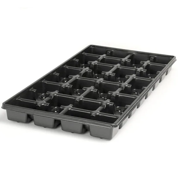 Landmark Plastic 03.00 Press Fit Pot Tray 32 Count Black L-Pf32 (Case of 100)