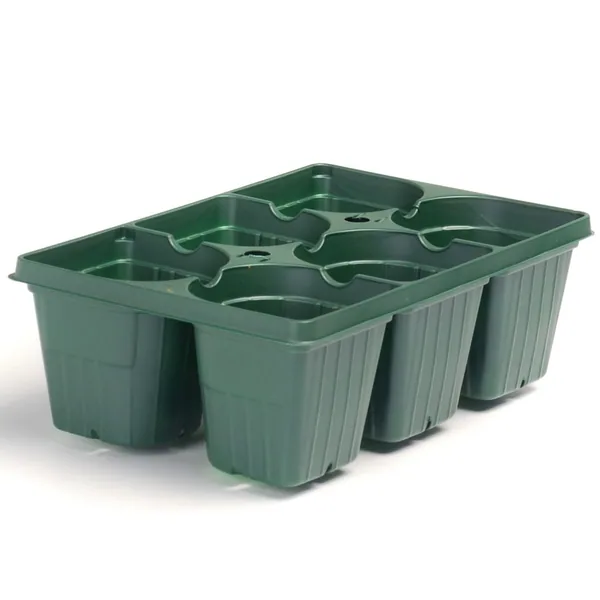 Landmark True Pot 6 Pack No Handle Black C-Tpp6 / (Case of 300)