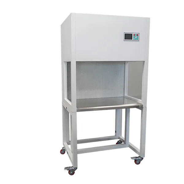 Large Horizontal Laminar Flow Hood w/ HEPA Filter & UV, 34" Wide