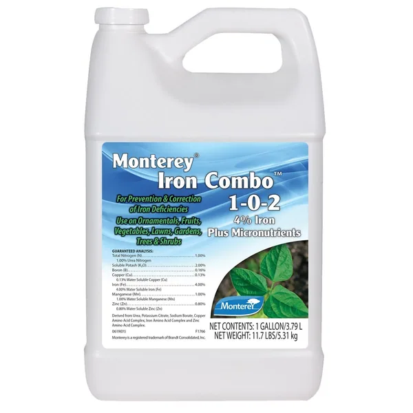 Lawn And Garden Products Monterey 1gal 4.5% Combo Iron Chelate