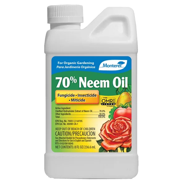 Lawn And Garden Products Monterey 8oz 70% Neem Oil