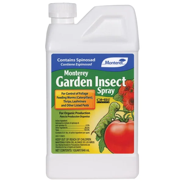 Lawn And Garden Products Monterey Qt Garden Insect Spray Contains Spinosad