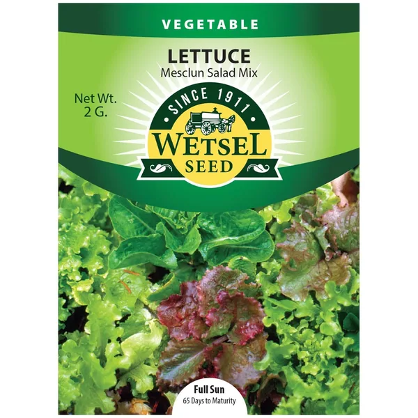 Lettuce, Mesclun Salad Mix 2 Grams