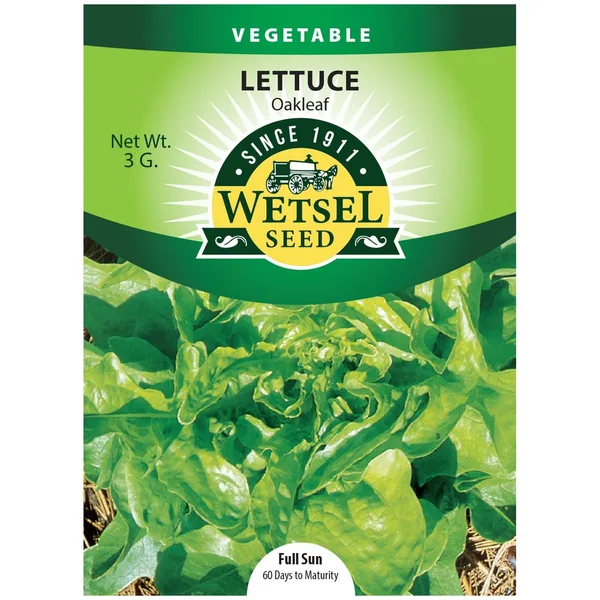 Lettuce, Oakleaf 3 Grams