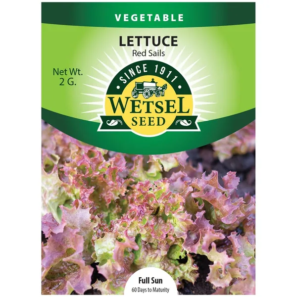 Lettuce, Red Sails 2 Grams