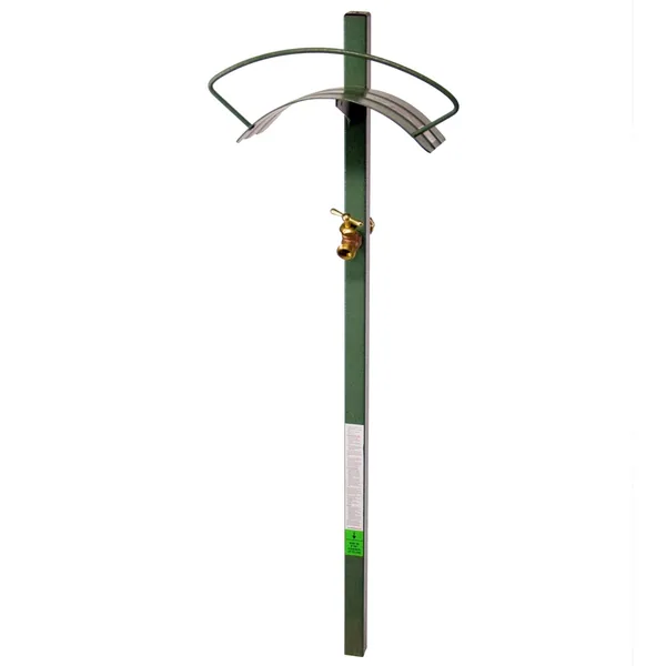 Lewis Tools Free Standing Hose Hanger w/ Faucet