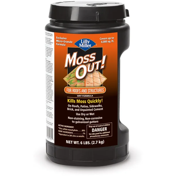 Lilly Miller 6 lbs Moss Out For Roofs Dry Formula