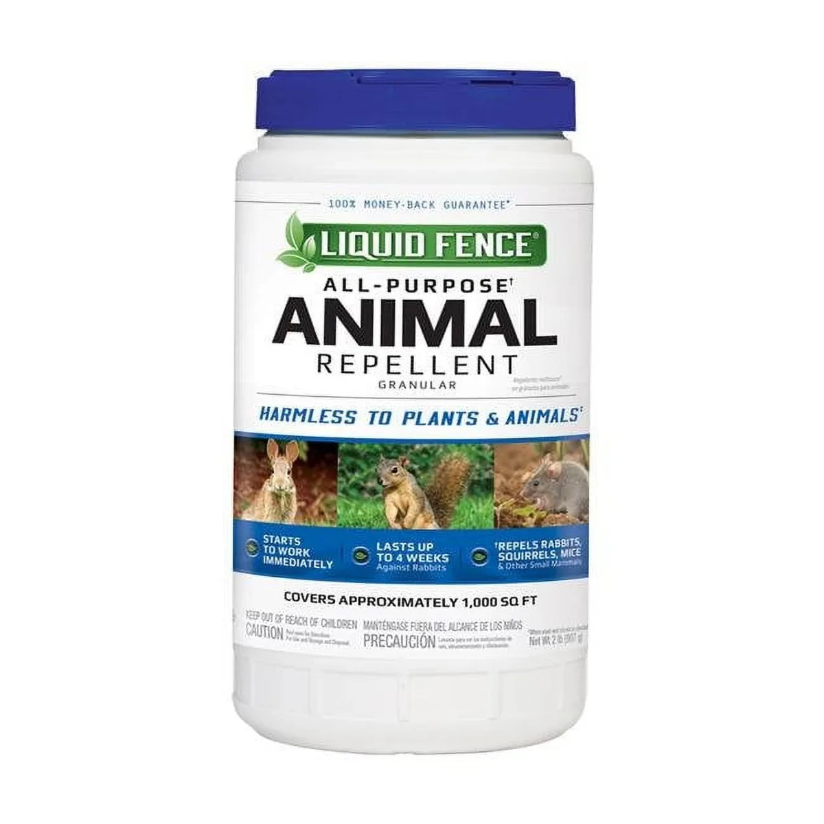 Liquid Fence 2 lbs All Purpose Animal Repellent Granular - Image 2
