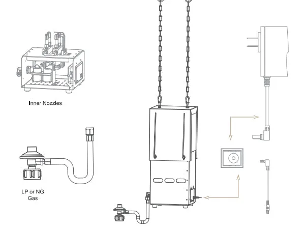 LTL Controls CO2 Generator 10 Burner Propane (Low Altitude) - Image 2