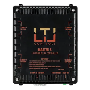 LTL Controls Master 8 Lighting Relay Controller (No Timer)