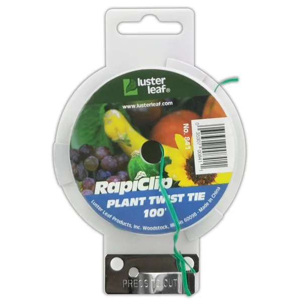 Luster Leaf 100' Plant Twist Tie With Cutter