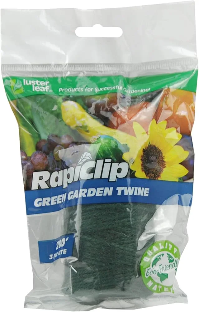 Luster Leaf 200' Heavy Duty 3Ply Garden Twine Green - Image 2