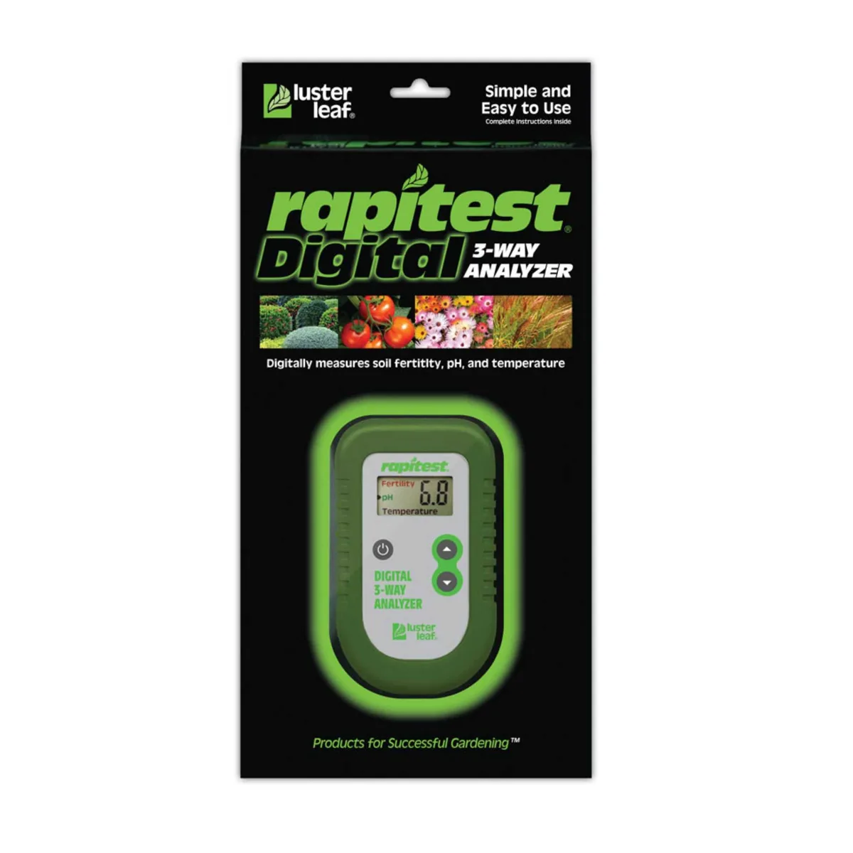 Luster Leaf 3-Way Digital Soil Analyzer - Image 2