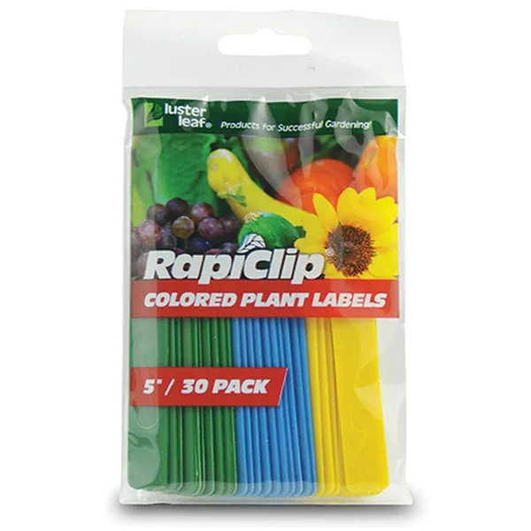 Luster Leaf 30pk 5" Colored Plant Labels