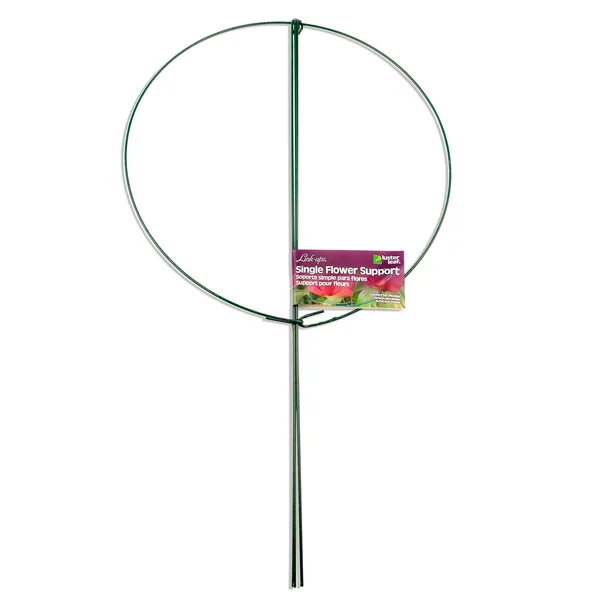 Luster Leaf Large Single Peony Support 18" Ring 30" Legs