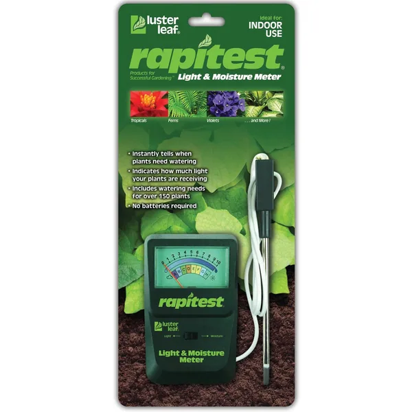 Luster Leaf Products Rapitest Moisture Light Combo Meter