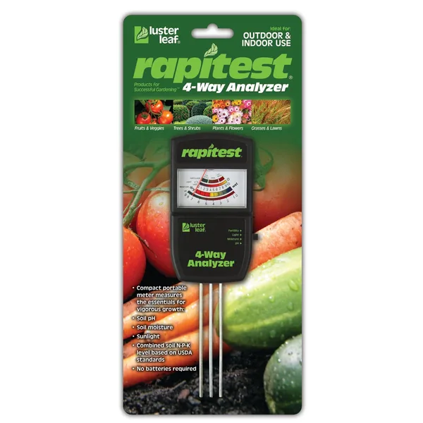 Luster Leaf Rapitest 4 Way Analyzer