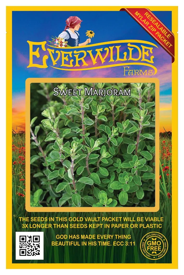 Marjoram, Sweet 1oz - Image 2