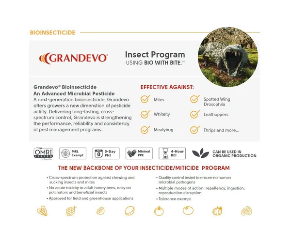Marrone Bio Grandevo CG® Bioinsecticide, 10 lb
