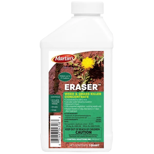 Martin's Eraser 41% Glyphosate