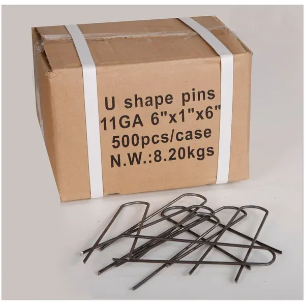 Master Gardner 6" Steel Fabric Pins - Image 2
