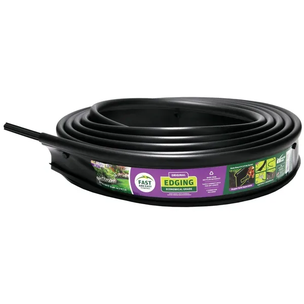 Master Mark 3.5"x20' Black Yard & Garden Edge - Image 2