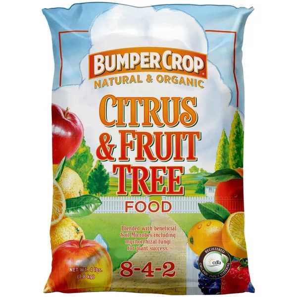 Master Nursery 4 lbs Bumper Crop Citrus Food 8-4-2