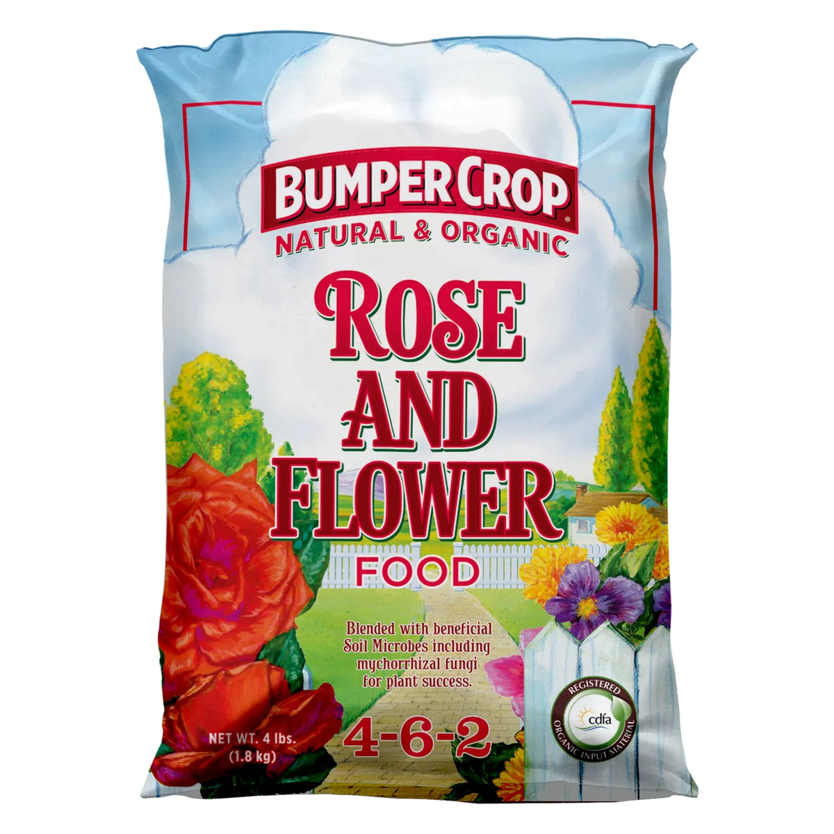 Master Nursery 4 lbs Bumper Crop Rose & Flower Food 4-6-2 - Image 2