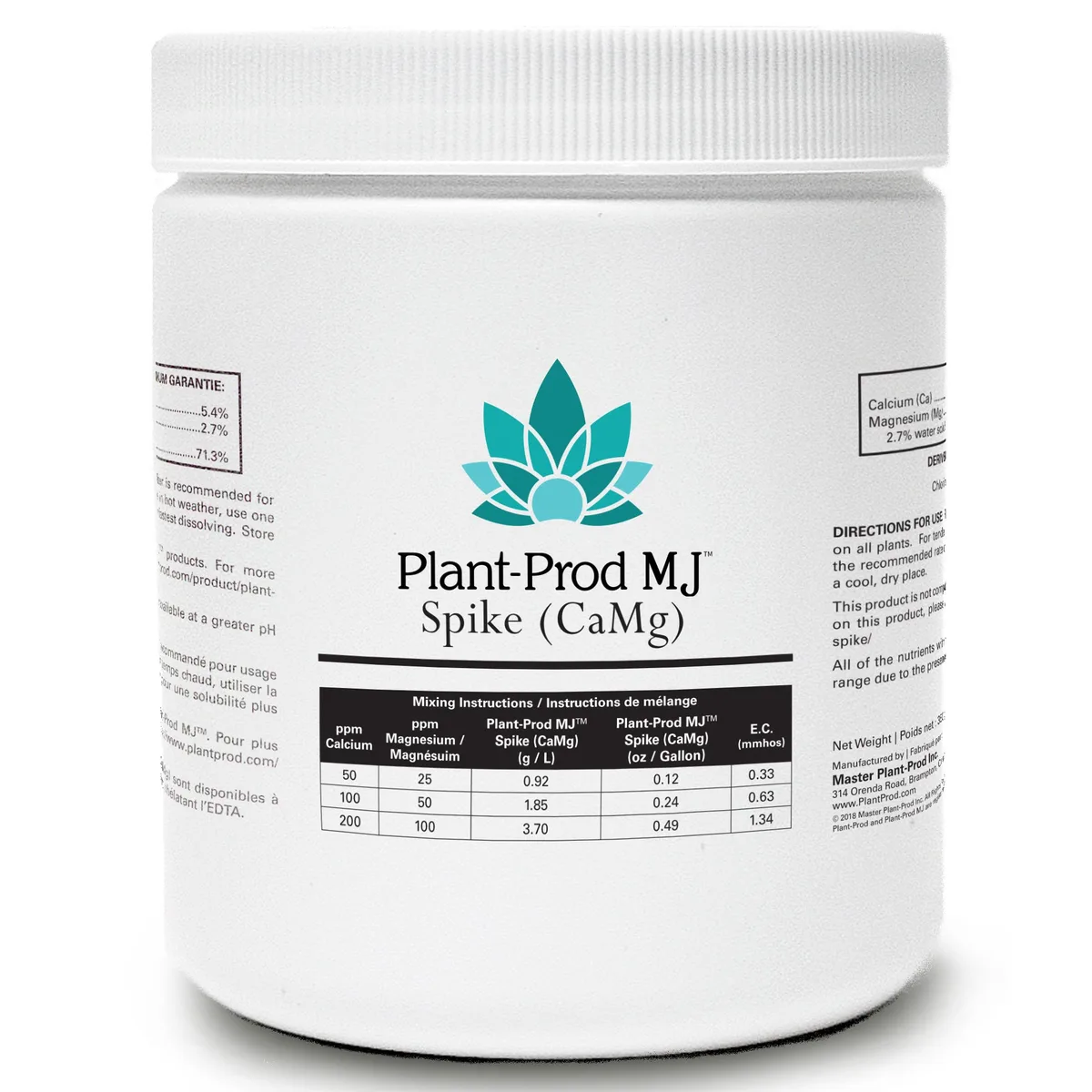 Master Plant Prod Plant-Prod MJ Spike Ca Mg 25Lb - Image 2