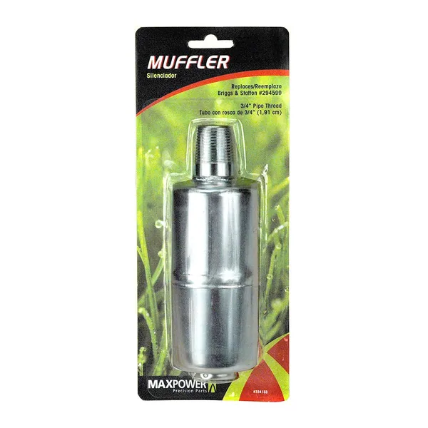 Maxpower 3/4" Cylinder Muffler For Briggs & Stratton