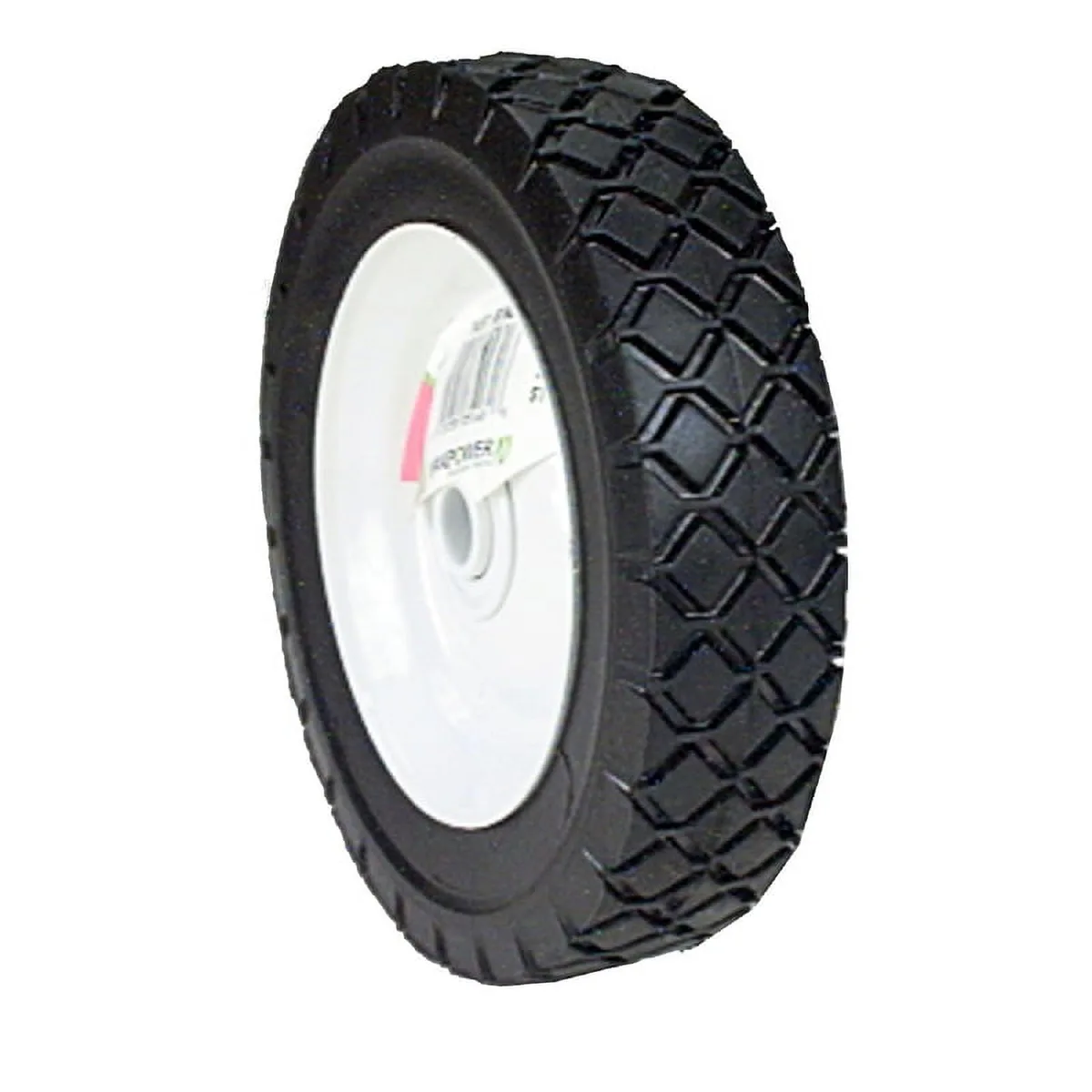 Maxpower 7" x 1.50" Steel Wheel with 1/2" Bore, 1-3/8" Offset and Diamond Tread - Image 2