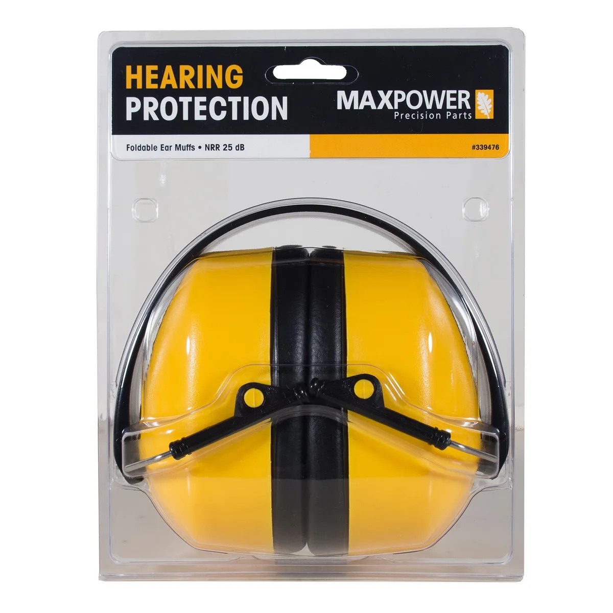 Maxpower Foldable Compact Ear Muffs Hearing Protection - Image 2