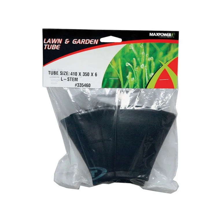 Maxpower Replacement Tire Inner Tube 410 x 350 x 6 with L-Shaped Valve Stem - Image 2